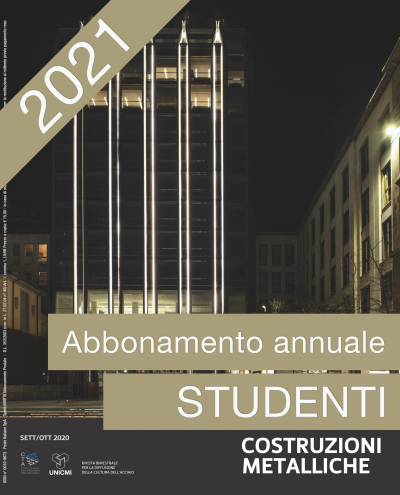 Annual subscription Costruzioni Metalliche STUDENTS