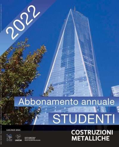 Tutti i numeri Costruzioni Metalliche - anno arretrato 2022 - STUDENTI